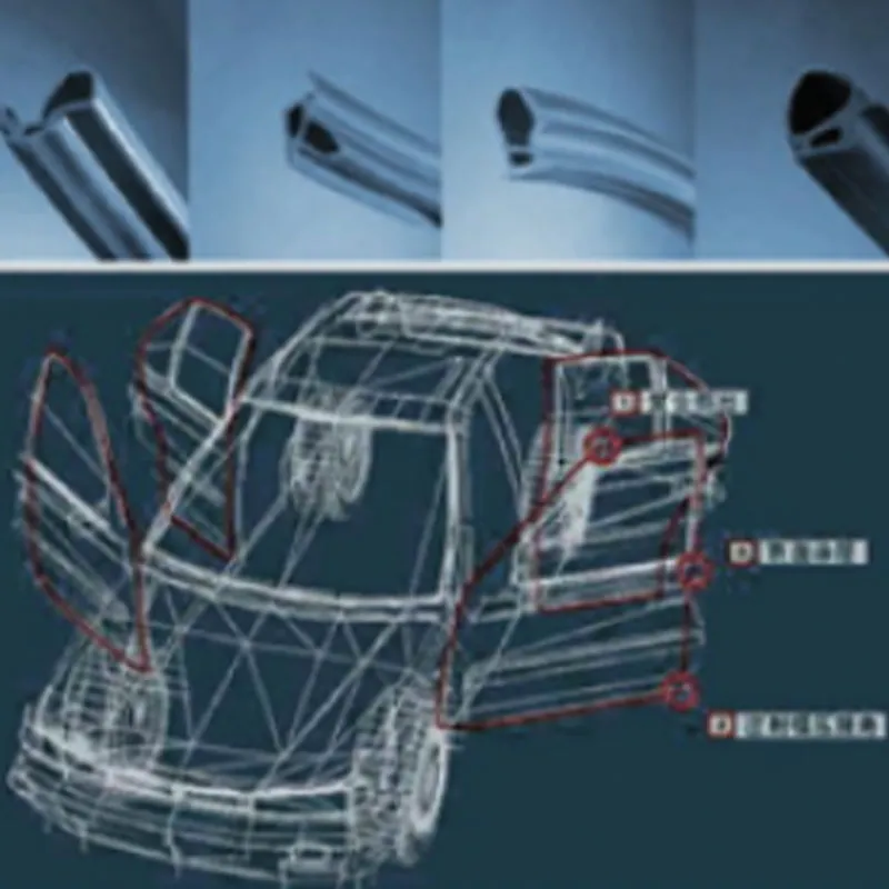 Уплотнитель двери автомобиля (4)