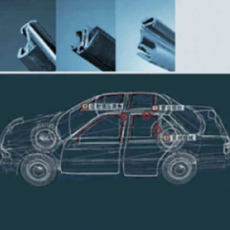 Уплотнитель направляющего паза двери (5)